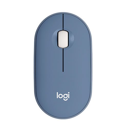 Logitech M350 Pebble Slim Bluetooth Wireless Mouse, Silent Clicks, Compact Design, Long Battery Life, Portable