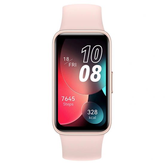 Huawei Band 8 - Pink, 1.47-inch AMOLED Display, 14 Days Battery Life, 100 Sports Modes