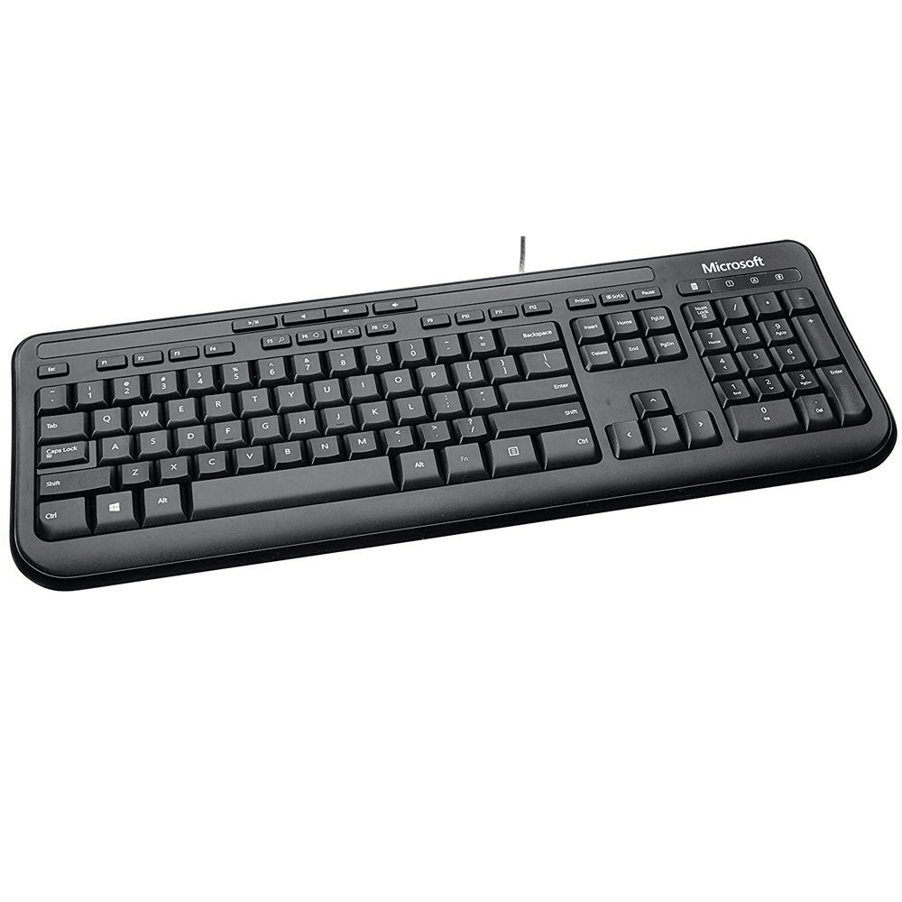 Microsoft 600 Wired Keyboard and Mouse Combo – Durable, Quiet Typing - Rebuy-Box